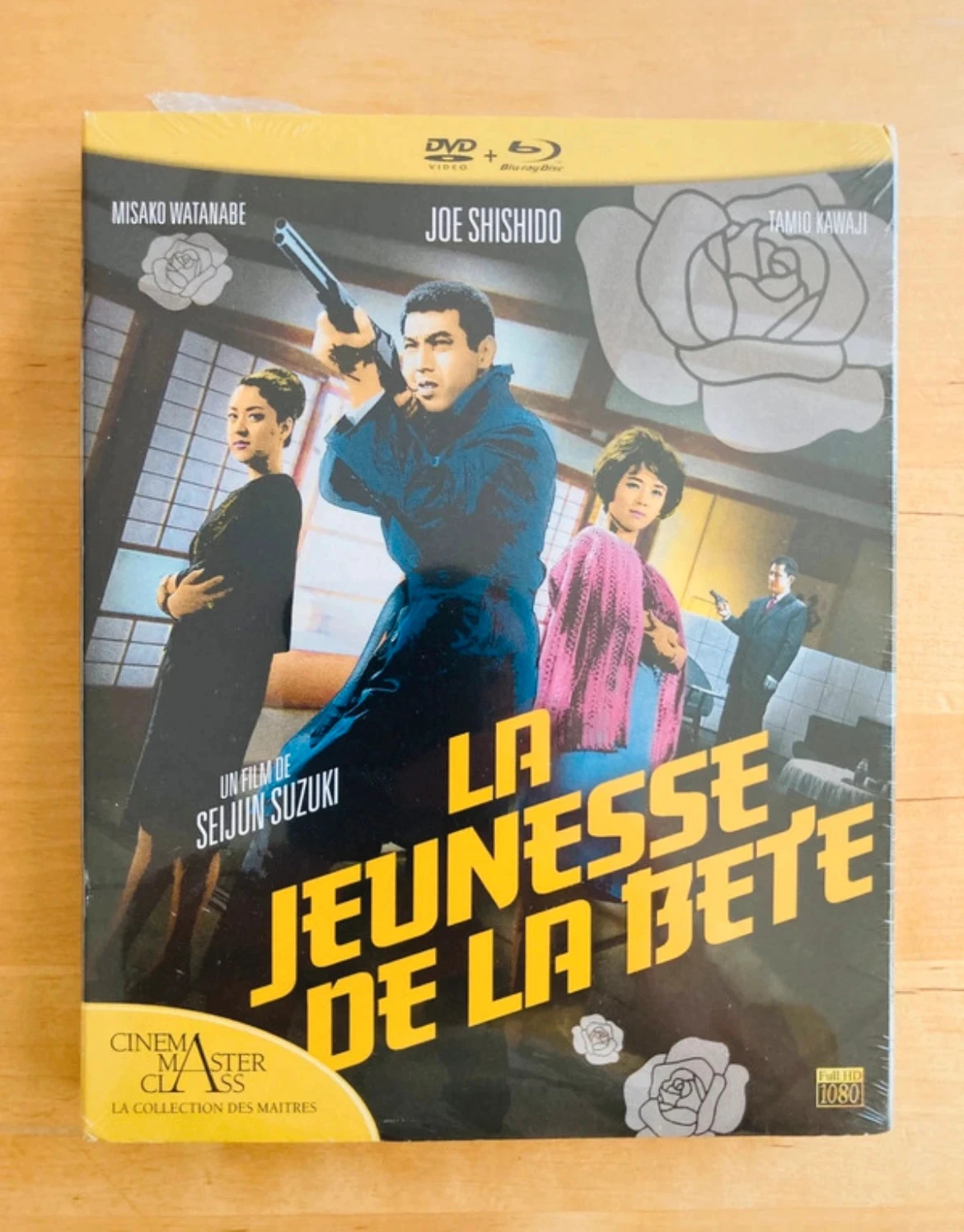 Combo Blu-ray DVD La jeunesse de la bête de Seijun Suzuki.